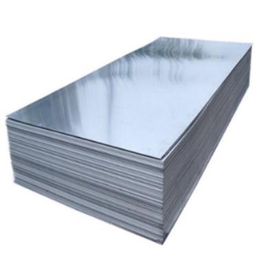 Silver 6X3 Foot Rectangular Galvanized Aluminium Sheet For Industrial