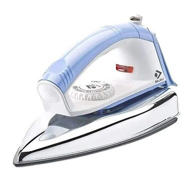 White 1000 Watt Non Stick Stainless Steel Electric Dry Iron For Home