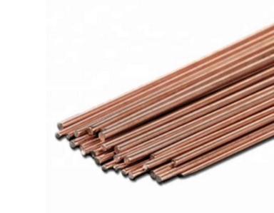 Red 100 Mm Long Galvanized Finish Round Copper Brazing Rod