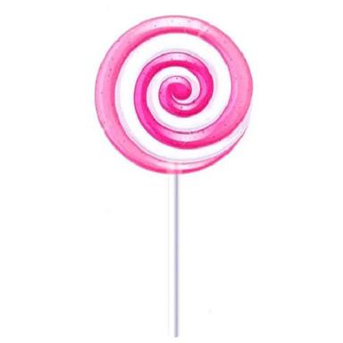 Sweet And Delicious Strawberry Flavor Round Candy Lollipop  Fat Contains (%): 12 Percentage ( % )