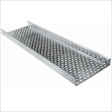 Perforated Through 216 Kg/Meter Working Load Polished Finish Steel And Aluminum Cable Tray