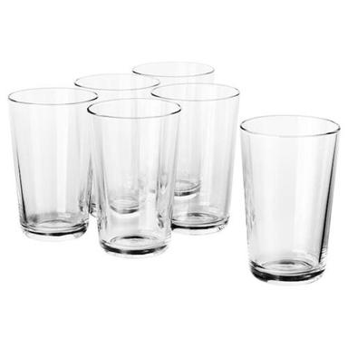 100-200 Ml Transparent Drinking Glass For Juice And Water