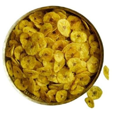 Rich In Taste Round Fried Banana Chips Packaging Size: 1 Kg