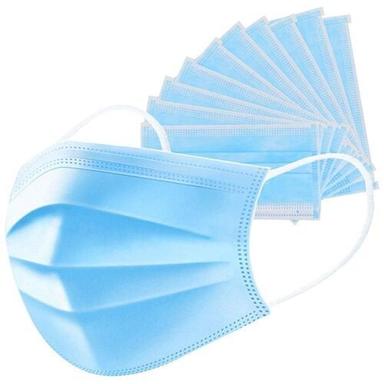 Eco Friendly Blue Surgical Face Mask For Hospital Use With Earloop