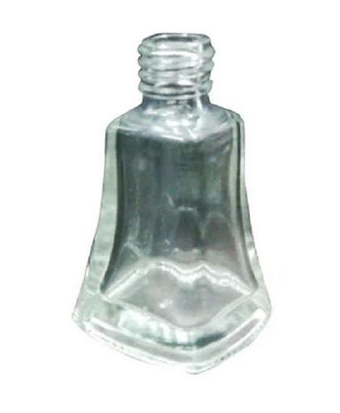 Transparent 10 Ml Capacity Plain Glass Cosmetic Bottle