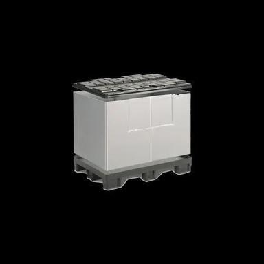 I Plast Grey Used Flc Foldable Plastic Pallet Box Container