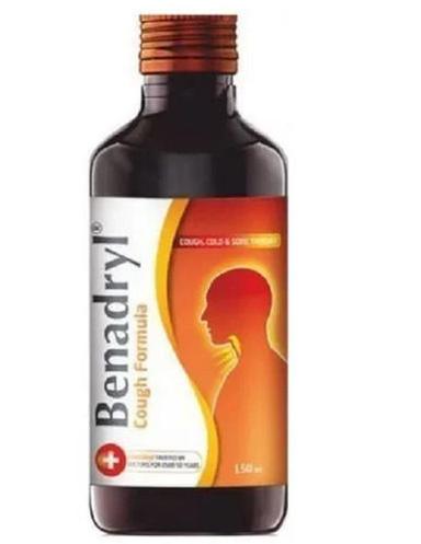 100 Ml Liquid Benadryl Dry Cough Syrup General Medicines