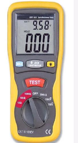 220 Volt Portable Plastic Digital Earth Resistance Tester Application: Electrical