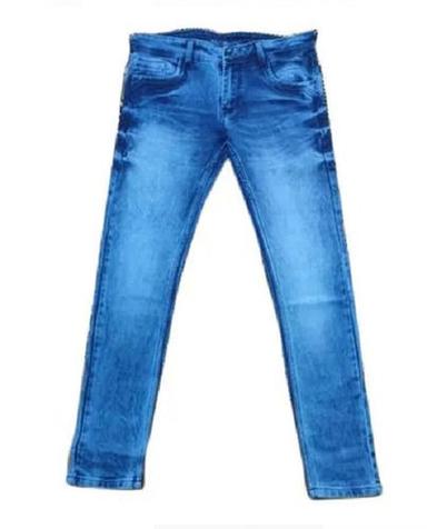 Plain Straight Regular Fit Casual Wear Denim Jeans For Mens Age Group: >16 Years