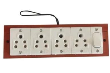 Wall Mounted Rectangular Wooden And Plastic Electrical Modular Switch Contact Resistance: 6 Ohm-Meter  (Î©âM)