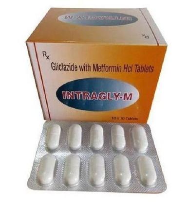 Pack Of 10X10 Strips Metformin Hcl Tablets General Medicines