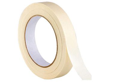 White 0.5Mm Thick 20 Meter Single Sided Paper Masking Tapes For Commercial Use