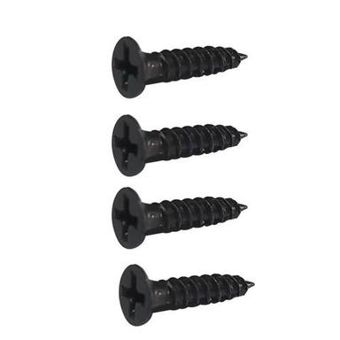 Black Rust Proof Round Galvanized Finished Iron Screw For Fittings Purpose