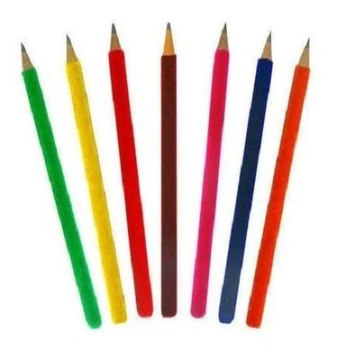 8 Inch Premium Quality Colored Coated Reusable Polymer Pencil Use: For Writing