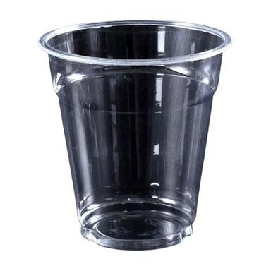 250Ml Capacity Lightweight Plain Transparent Plastic Round Disposable Glasses Application: Beverages