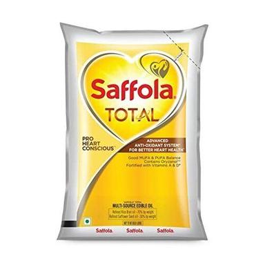 Low Cholestrol Soyabin 1l Saffola Total Refined Cooking Oil