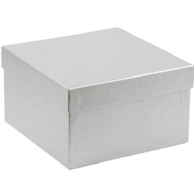 Plain Square Matte Lamination Grey Board Box For Food Packaging Length: D Inch (In)