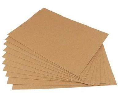 Brown Single Side Coated Plain Rectangular Hard Board Paper
