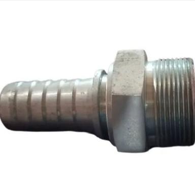 Silver 4 Inches Stainless Steel Hose Nipple For Pipe Fitting Purpose