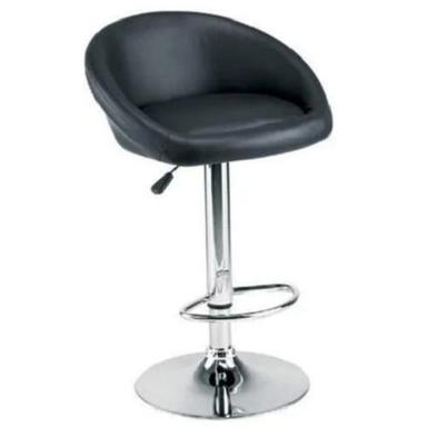 Machine Made 2.9 Feet Modern Leatherette And Stainless Steel Corrosion Resistant Bar Chair