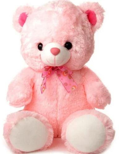 Pink 12 Inch Long Cotton Stuffed Teddy Bears
