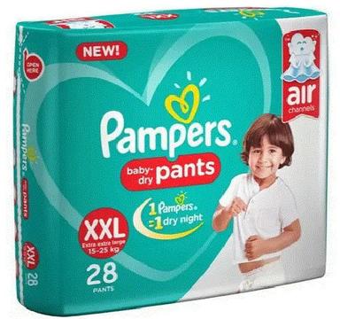 White Soft Cotton Baby Diapers For 1 Month Above Age