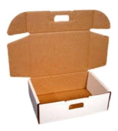 White Rectangular Shape Die Cut Boxes Length: 15 Inch (In)