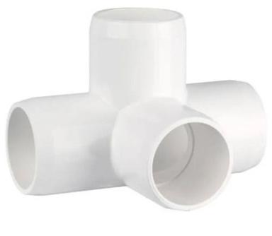 White 1 Mm Round Pushing Asme Upvc Pipe Fittings For Industrial 