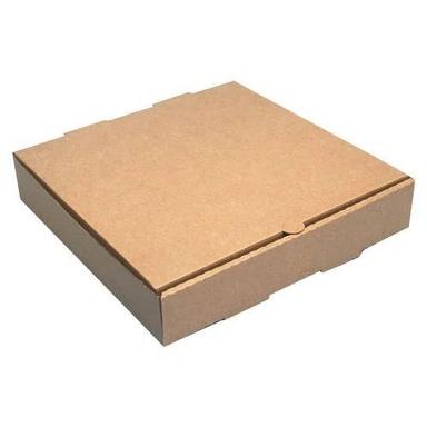 10X10X1.5 Inches Square Matte Laminated Plain Kraft Paper Pizza Packaging Box Warranty: 00