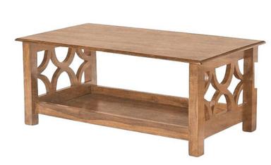 32X16X20 इंच आधुनिक हस्तनिर्मित लकड़ी की कॉफी टेबल कोई असेंबली की आवश्यकता नहीं है
