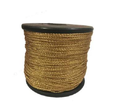 Washable Gold Color Synthetic Zari Thread For Embroidery