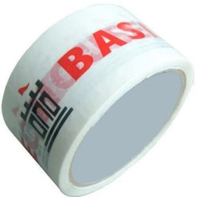 White And Red 50 Meter Long Hot Melt Adhesive Printed Paper Tape 