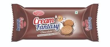 120 Round Sweet And Crunchy Chocolate Cream Biscuit  Fat Content (%): 25 Grams (G)