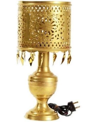 Golden 30 Inch Polished Modern Rust Proof Brass Table Lamps For Home 