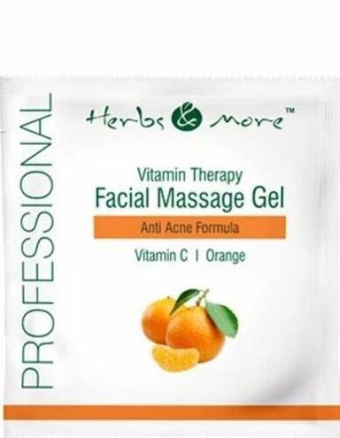 Rich In Vitamin C Anti Acne Formula Orange Fragrance Facial Massage Gel Ingredients: Chemicals