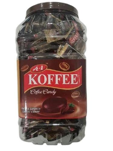 Sweet Taste Rich And Smooth Solid Round Coffee Candy, Box Of 100 Pieces Fat Contains (%): 1.6 Percentage ( % )