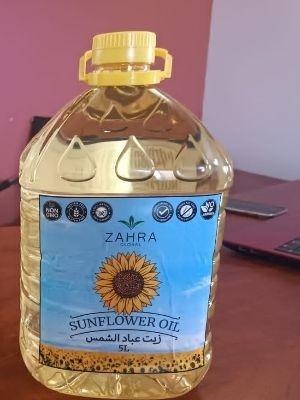 Organic 5 Liter Refined Sunflower Oil For Cooking Use