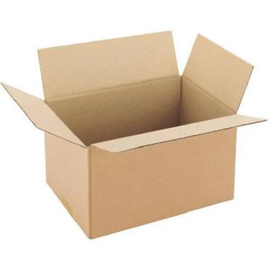 Lightweight Rectangular Plain Corrugated Packaging Boxes  Length: 24 Inch (In)