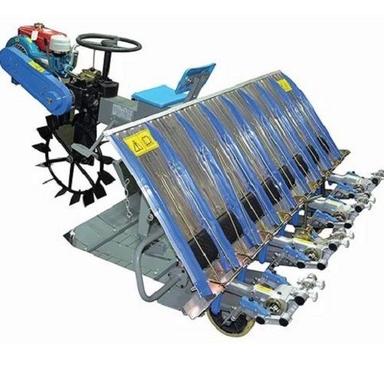 4 एचपी पावर माइल्ड स्टील राइस ट्रांसप्लांटिंग मशीन की क्षमता: 10 किलोग्राम/घंटा 