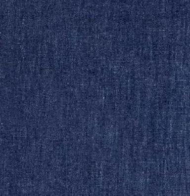 Blue 1000 Meters Plain Shrink Resistant Stretchable Cotton Denim Fabric