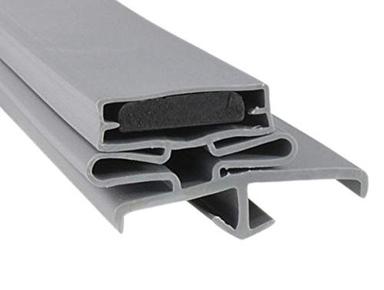 Grey 3 Mm Thick Leakage Resistant Silicone Flat Refrigerator Door Gasket