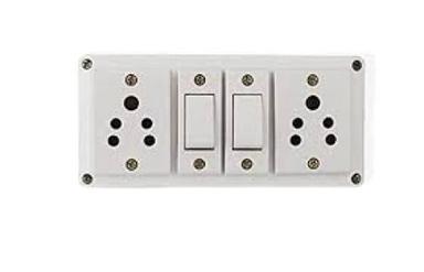  Ip 65 Level 600 Voltage White Electrical Switch Boards Application: Wall