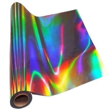 00 12 Inches Wide Non Transparent Glossy Finished Pvc Holographic Film