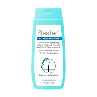 White Bester Anti Dandruff Hair Shampoo With Ginkgo Biloba, Rosemary, Hibiscus Extract
