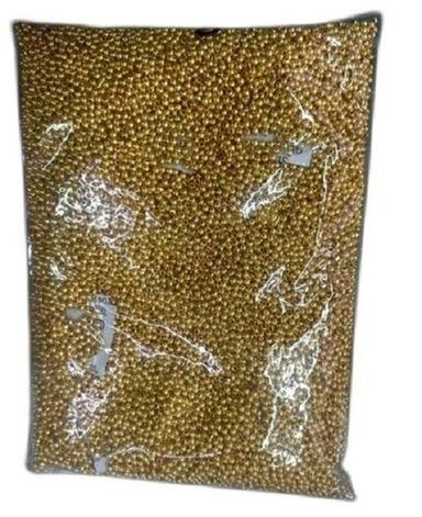 Gold Golden Plastic Beads