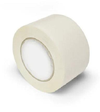 White Plain Single Sided Non-Toxic Solvent Adhesive Polyester Tape Roll For Packaging