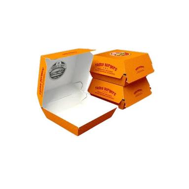 Lightweight Biodegradable Silkscreen Printing Square Matt Paper Food Packaging Box Length: 6 Inch (In)