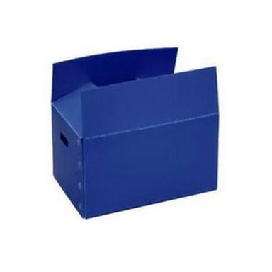  नीला आयताकार सादा हल्का वजन पोर्टेबल रासायनिक प्रतिरोधी पॉलीप्रोपाइलीन पैकेजिंग बॉक्स 