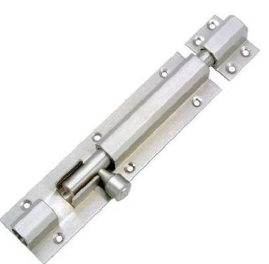 Silver 10 Inch Rectangular Polished Stainless Steel Tower Bolts For Door 