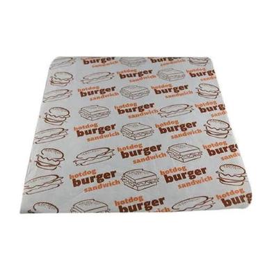 80 Gsm 30X35 Cm Printed Food Wrapping Paper For Industrial Use Thickness: 45 Micron Millimeter (Mm)